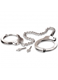 Металлические наручники Metal Leg Cuffs - Pipedream - купить с доставкой в Волгограде