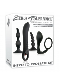 Набор стимуляторов простаты Intro To Prostate Kit - Zero Tolerance - в Волгограде купить с доставкой