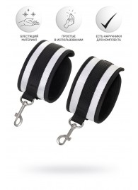 Серебристо-черные оковы Anonymo - ToyFa - купить с доставкой в Волгограде