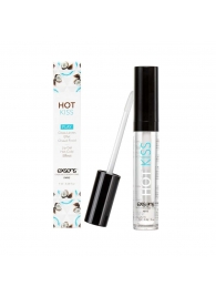 Блеск для губ Hot Kiss Coconut с ароматом кокоса - 7 мл. - Exsens - купить с доставкой в Волгограде