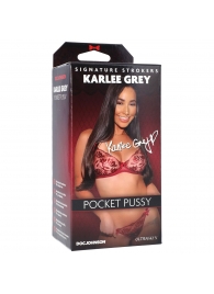Мастурбатор-вагина Karlee Grey ULTRASKYN Pocket Pussy - Doc Johnson - в Волгограде купить с доставкой