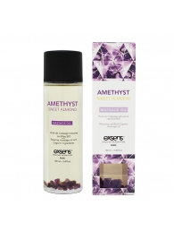 Органическое массажное масло AMETHYST SWEET ALMOND - 100 мл. - Exsens - купить с доставкой в Волгограде