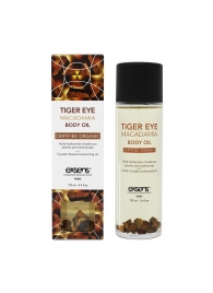 Органическое массажное масло TIGER EYE MACADAMIA - 100 мл. - Exsens - купить с доставкой в Волгограде
