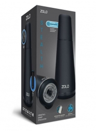Вибрирующий смарт-мастурбатор ZOLO STEALTH - Zolo - в Волгограде купить с доставкой