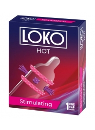 Стимулирующая насадка на пенис LOKO HOT с возбуждающим эффектом - Sitabella - в Волгограде купить с доставкой