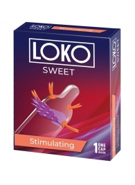 Стимулирующая насадка на пенис LOKO SWEET с возбуждающим эффектом - Sitabella - в Волгограде купить с доставкой