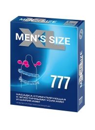 Стимулирующая насадка на пенис MEN SIZE 777 - Sitabella - в Волгограде купить с доставкой