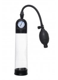 Прозрачная механическая помпа Roald с манометром - Sexus - в Волгограде купить с доставкой