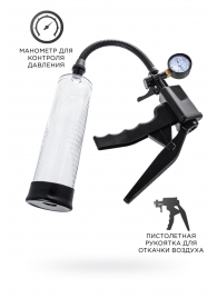 Прозрачная механическая помпа для пениса Viggo - Sexus - в Волгограде купить с доставкой