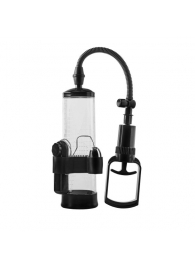 Прозрачная вакуумная помпа с вибрацией Vibrating Penis Pump - Dream Toys - в Волгограде купить с доставкой