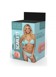 Телесный мастурбатор-вагина Scarlett - Dream Toys - в Волгограде купить с доставкой