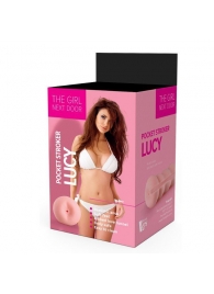 Телесный мастурбатор-анус Lucy - Dream Toys - в Волгограде купить с доставкой