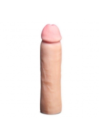 Телесная фаллическая насадка на пенис Magnum Xtender - 23 см. - Blush Novelties - в Волгограде купить с доставкой