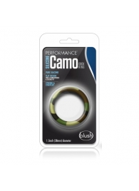 Эрекционное кольцо камуфляжной расцветки Silicone Camo Cock Ring - Blush Novelties - в Волгограде купить с доставкой