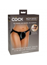 Трусы для фиксации насадок с присоской Beginner s Body Dock Strap-On Harness - Pipedream - купить с доставкой в Волгограде