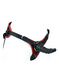 Пояс унисекс UNISEX Style с 2 насадками - LOVETOY (А-Полимер) - купить с доставкой в Волгограде