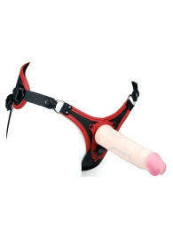 Пояс унисекс UNISEX Style с 2 насадками - LOVETOY (А-Полимер) - купить с доставкой в Волгограде