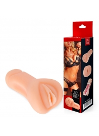 Телесный реалистичный мастурбатор в виде вагины - Bior toys - в Волгограде купить с доставкой