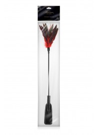 Стек-щекоталка Sweet Caress Feather Whip - 58 см. - Sweet Caress - купить с доставкой в Волгограде