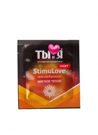 Разогревающий гель-лубрикант Stimulove Light в одноразовой упаковке - 4 гр. - Биоритм - купить с доставкой в Волгограде