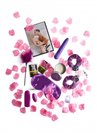 Эротический набор FANTASTIC PURPLE SEX TOY KIT - Toy Joy - купить с доставкой в Волгограде