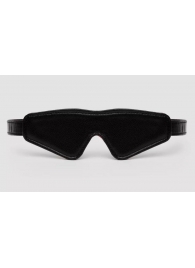 Двусторонняя красно-черная маска на глаза Reversible Faux Leather Blindfold - Fifty Shades of Grey - купить с доставкой в Волгограде