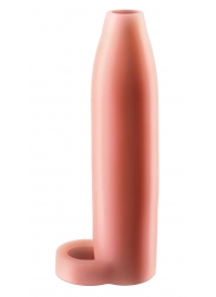 Телесная насадка Real Feel Enhancer XL - 17 см. - Pipedream - в Волгограде купить с доставкой