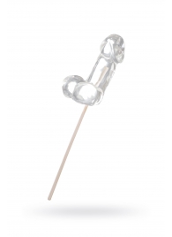 Прозрачный леденец в форме фаллоса со вкусом пина колады - Sosuчki - купить с доставкой в Волгограде