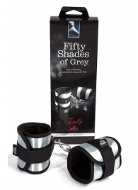 Серо-черные наручники Totally His - Fifty Shades of Grey - купить с доставкой в Волгограде