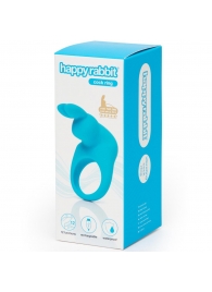 Голубое эрекционное виброкольцо Happy Rabbit Rechargeable Rabbit Cock Ring - Happy Rabbit - в Волгограде купить с доставкой