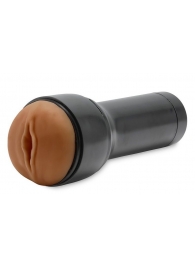 Коричневый мастурбатор-вагина Feel Stroker - Kiiroo - в Волгограде купить с доставкой
