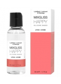 Смазка на силиконовой основе Mixgliss Happy - 50 мл. - Mixgliss - купить с доставкой в Волгограде