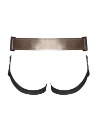 Бронзовый пояс для насадок Curious Harness - Strap-on-me - купить с доставкой в Волгограде
