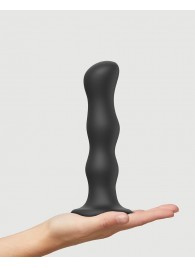Черная насадка Strap-On-Me Dildo Geisha Balls size XL - Strap-on-me - купить с доставкой в Волгограде