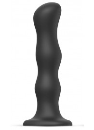 Черная насадка Strap-On-Me Dildo Geisha Balls size XL - Strap-on-me - купить с доставкой в Волгограде