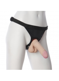 Трусики с насадкой Vac-U-Lock Set 7  ULTRASKYN Ultra Harness - 17,3 см. - Doc Johnson - купить с доставкой в Волгограде