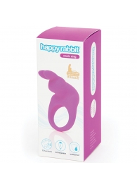 Фиолетовое эрекционное виброкольцо Happy Rabbit Rechargeable Rabbit Cock Ring - Happy Rabbit - в Волгограде купить с доставкой