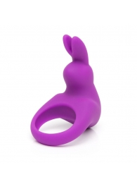Фиолетовое эрекционное виброкольцо Happy Rabbit Rechargeable Rabbit Cock Ring - Happy Rabbit - в Волгограде купить с доставкой