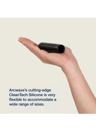 Черный двусторонний мастурбатор Arcwave Ghost Pocket Stroker - Arcwave - в Волгограде купить с доставкой