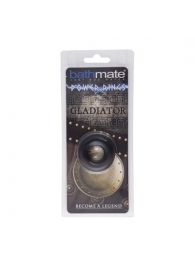 Чёрное эрекционное кольцо Gladiator - Bathmate - в Волгограде купить с доставкой