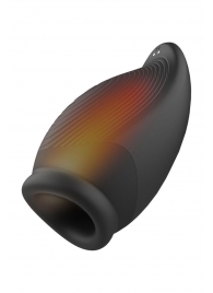 Мастурбатор с вибрацией и функцией нагрева Squeezable Stroker - Dream Toys - в Волгограде купить с доставкой