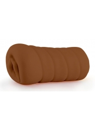 Коричневый мастурбатор-вагина BRIANNA - Dream Toys - в Волгограде купить с доставкой