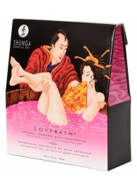 Соль для ванны Lovebath Dragon Fruit, превращающая воду в гель - 650 гр. - Shunga - купить с доставкой в Волгограде