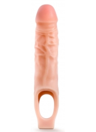 Телесная насадка на пенис 9 Inch Cock Sheath Extender - 22,2 см. - Blush Novelties - в Волгограде купить с доставкой