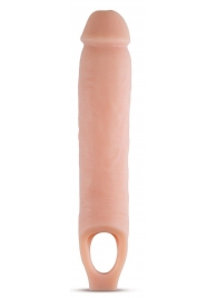 Телесная насадка на пенис 11.5 Inch Cock Sheath Penis Extender - 29,2 см. - Blush Novelties - в Волгограде купить с доставкой