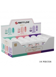 Набор из 18 мастурбаторов Take me for Fun - Baile - в Волгограде купить с доставкой