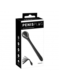 Черный гибкий уретральный стимулятор с вибрацией Vibrating Bendable Dilator - 13,5 см. - Orion - купить с доставкой в Волгограде