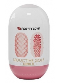 Розовый мастурбатор-яйцо Seductive Golf - Baile - в Волгограде купить с доставкой