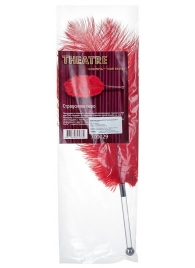 Красное страусовое пёрышко - ToyFa - купить с доставкой в Волгограде