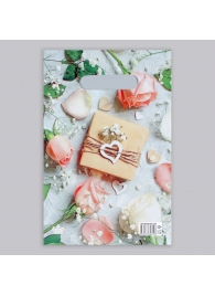 Полиэтиленовый пакет  Подарочек  с вырубной усиленной ручкой - 20 х 30 см. - Сима-Ленд - купить с доставкой в Волгограде